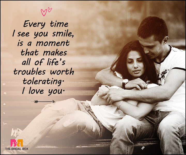 Love Messages For Her - I See You Smile.