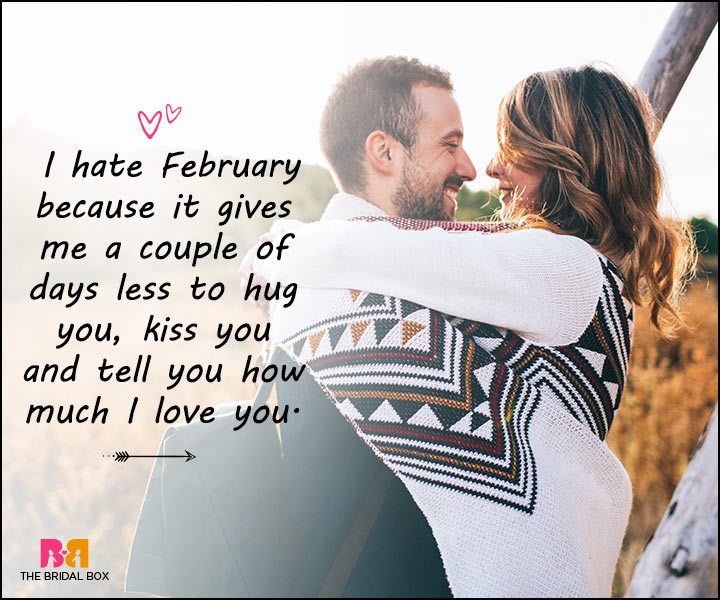 Love Messages For Her - I Hate February