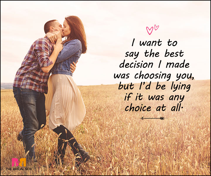 Love Messages For Her - No Choice