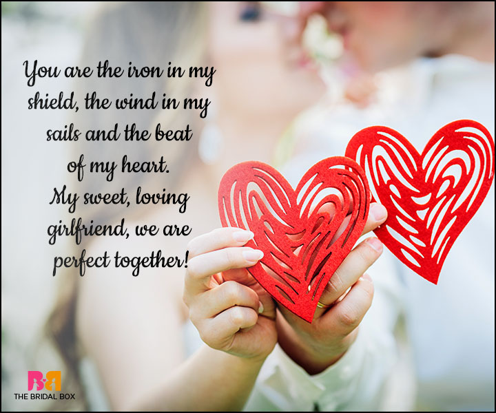 Love SMS For Girlfriend - The Beat Of My Heart