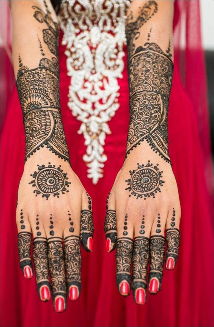 Pakistani Arabic Mehndi Designs - Modern Day Bride Pride