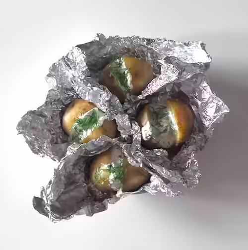 Or make a use and throw bowl for yourself using an aluminium foil or an empty carton Or make a use and throw bowl for yourself using an aluminium foil or an empty carton