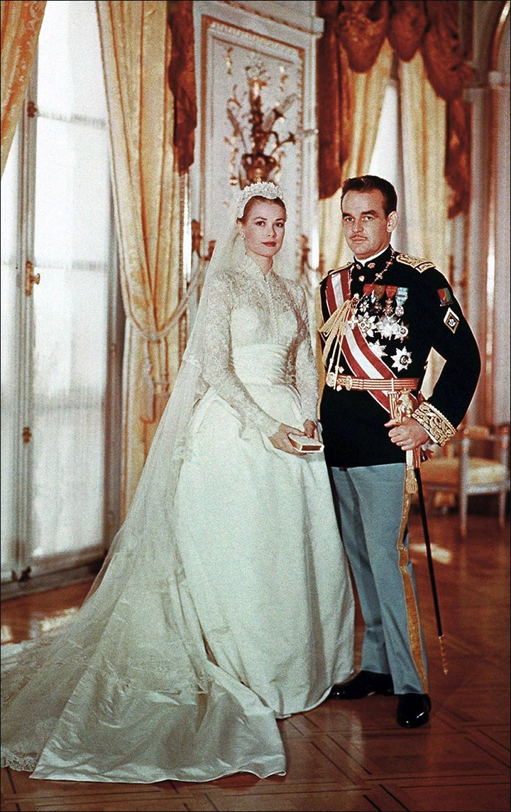Royal Wedding Dresses - Prince Rainier And Grace Kelly
