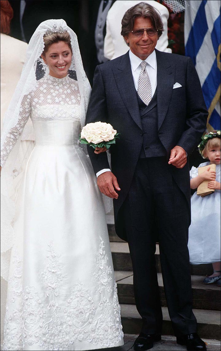 Royal Wedding Dresses - Princess Marie Chantel And Prince Pavlos