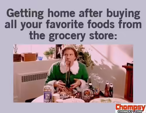 When you're really really hungry When you're really really hungry