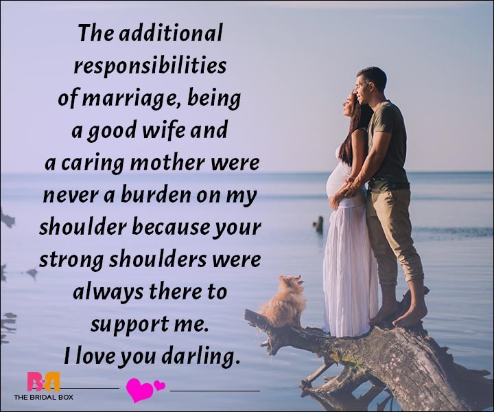 Love Messages For Husband - You Were Always There