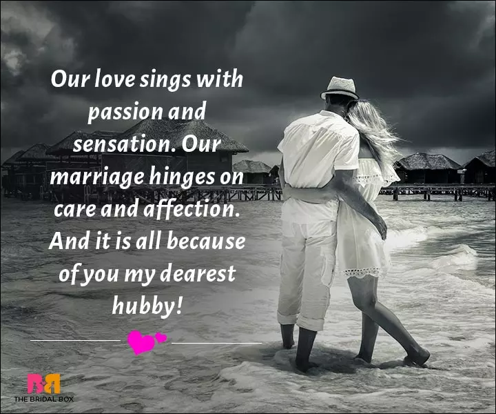 Love Messages For Husband - Passion And Sensation