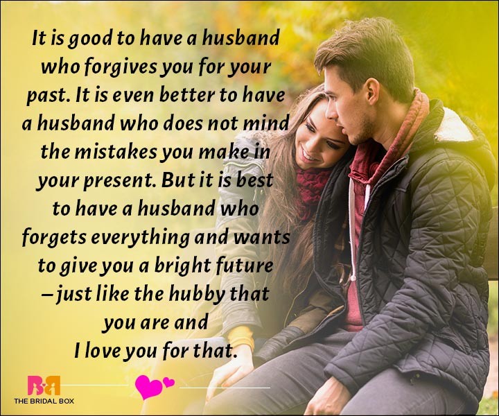 Love Messages For Husband - The Best Husband Forgets Everything
