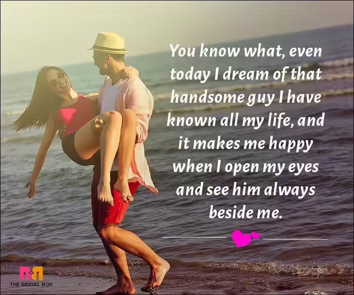 Love Messages For Husband - I Open My Eyes And See The Man Of My Dreams Love Messages For Husband - I Open My Eyes And See The Man Of My Dreams