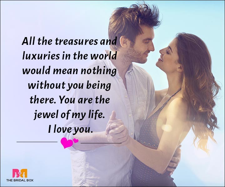 Love Messages For Husband - You Are The Jewel Of My Life