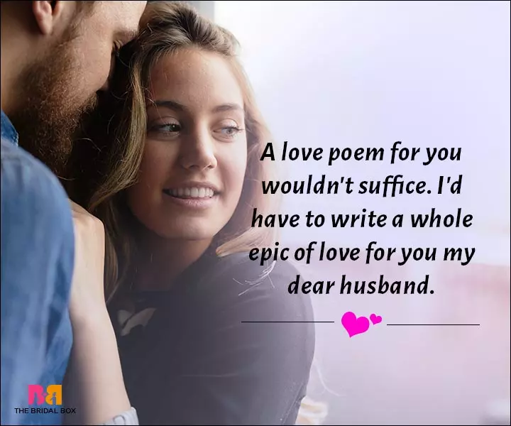 Love Messages For Husband - The Epic Tale Of Us