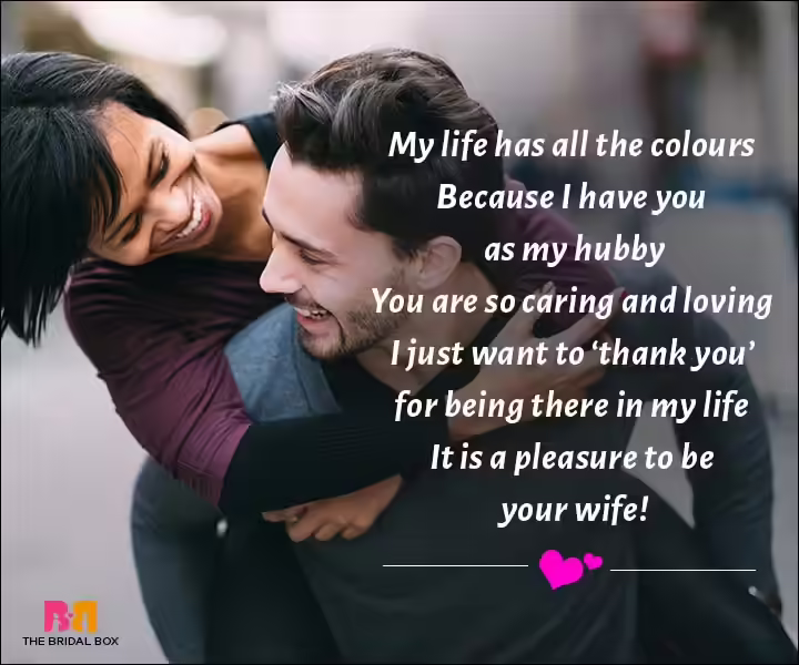 Love Messages For Husband - My Life Has All The Colours Love Messages For Husband - My Life Has All The Colours