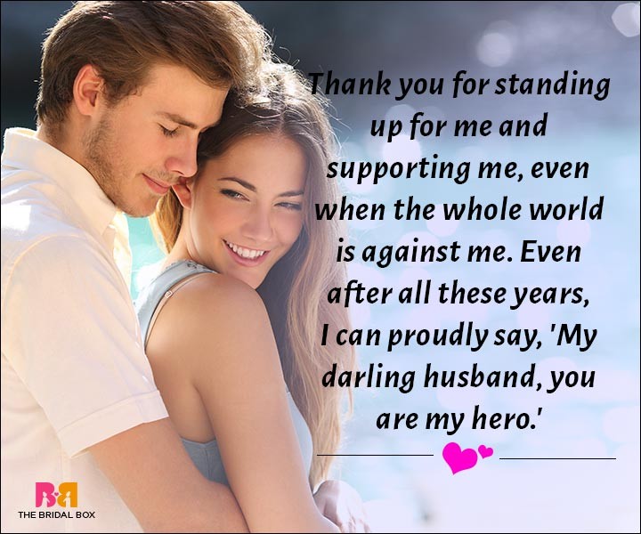 Love Messages For Husband - You Are My Hero, My Husband