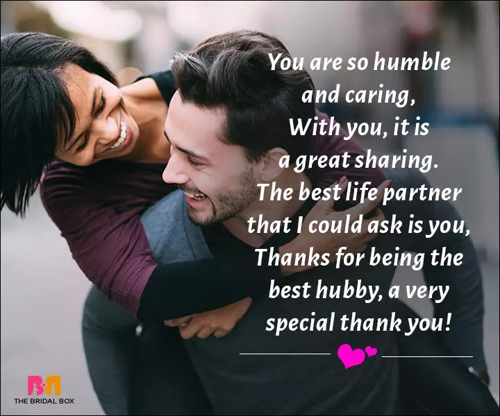 Love Messages For Husband - You're The Best Life Partner 