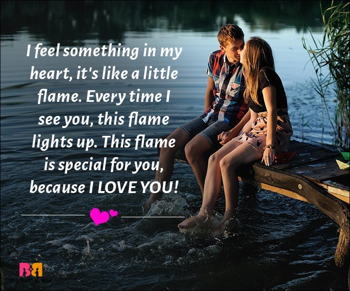 Love Messages For Husband - This Flame Is Special For You