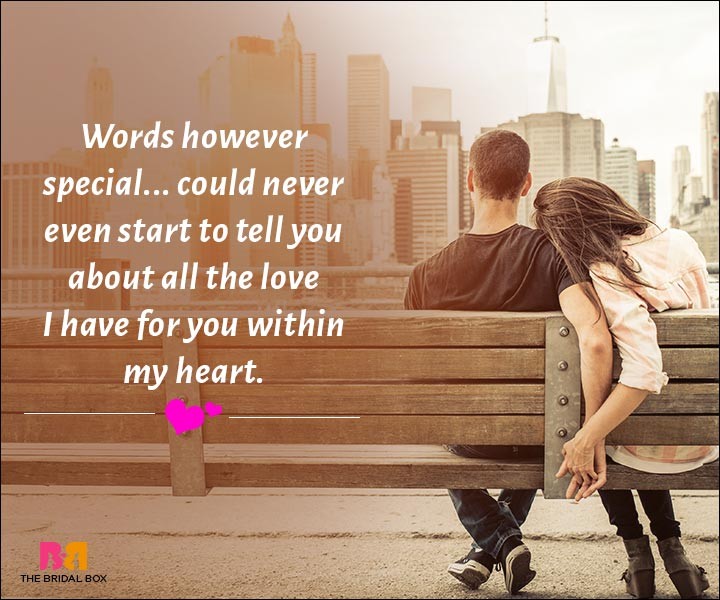 Love Messages For Husband - Words However Special Can't Tell You