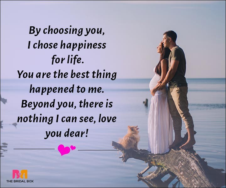 Love Messages For Husband - There Is Nothing I See Beyond You