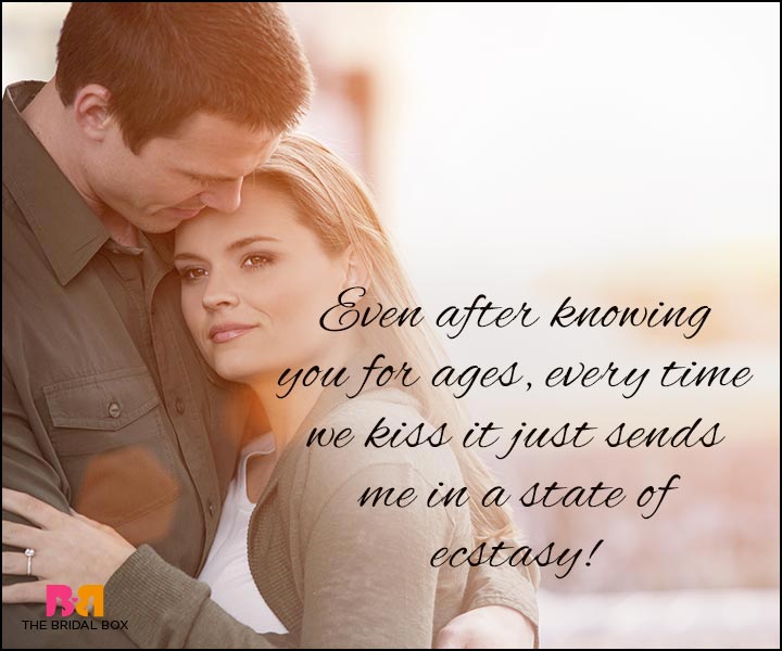 Love Quotes For Wife - Every Time We Kiss