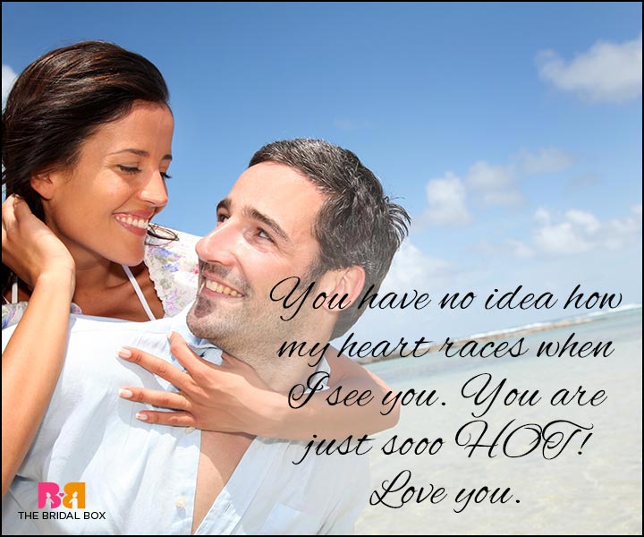 Love Quotes For Wife - My Heart Races