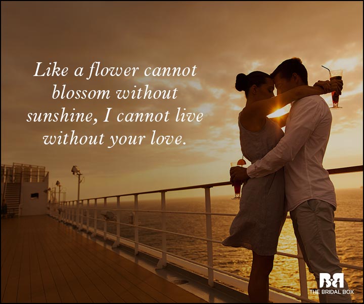Romantic Love Messages - Like A Flower
