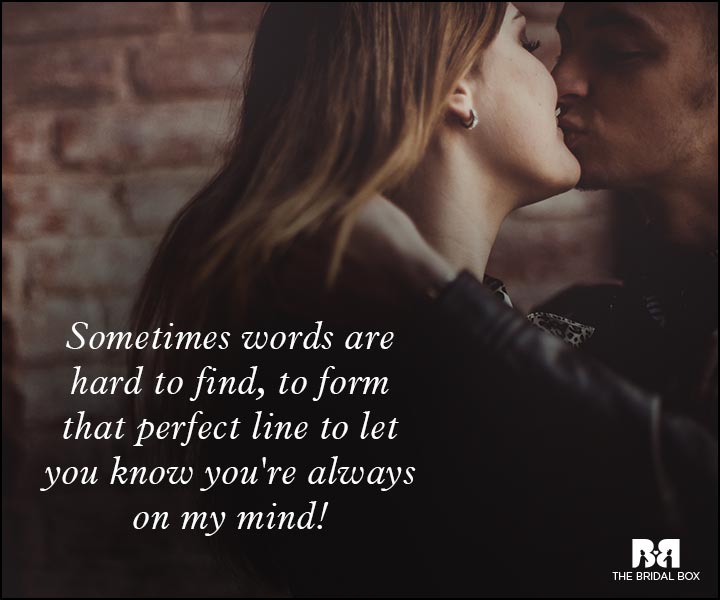 Romantic Love Messages - You're Always On My Mind