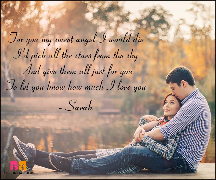 Romantic Love Poems - Sarah