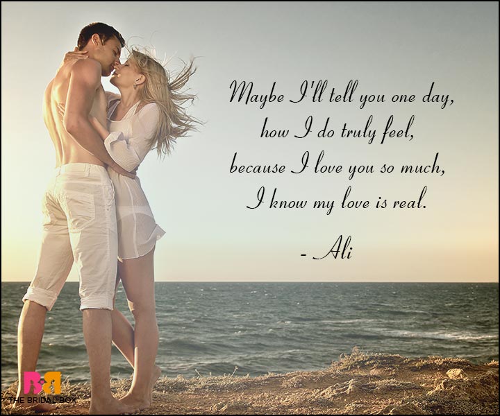 Short Romantic Love Poems - Ali