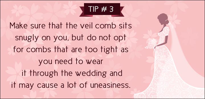 Wedding Veils - Tip 3