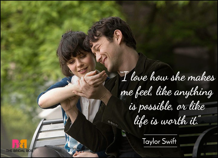 Short Love Quotes - Anything Is Possible - 500 Days Of Summer