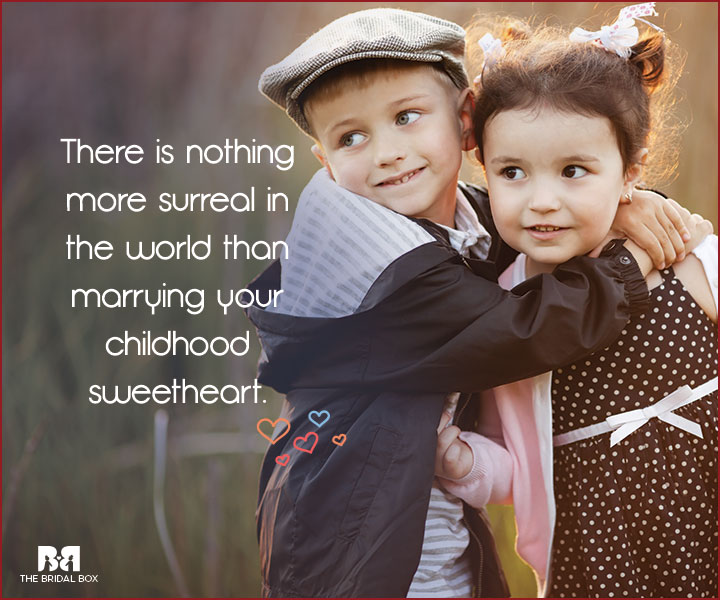 Childhood Love Quotes