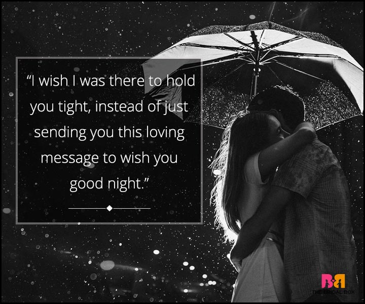 Good Night Love SMS For Boyfriend - I Wish I Was There.