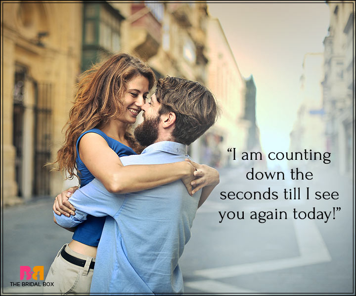 Good Morning Love Messages For Boyfriend - Counting The Seconds