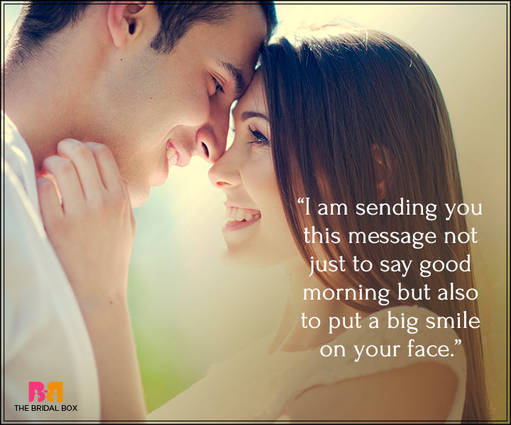 Good Morning Love Messages For Boyfriend - A Big Smile