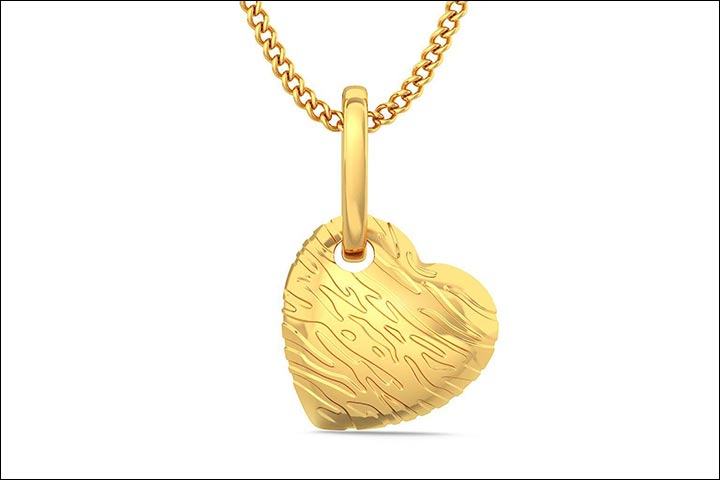 Valentine Gifts For Her - Heart Pendant Chain