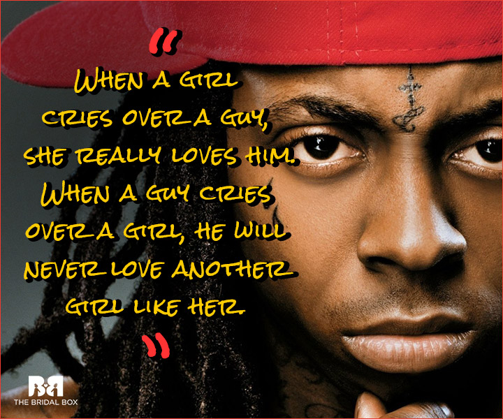 Lil Wayne Love Quotes Crying