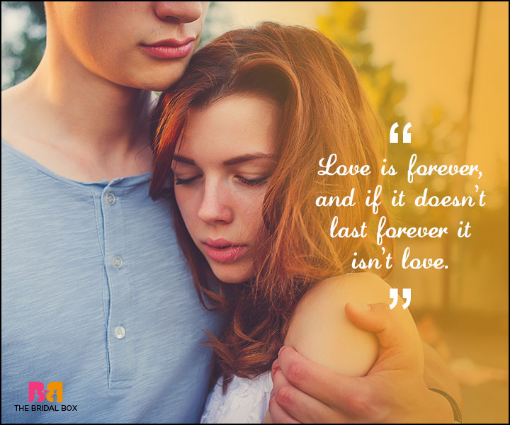 Love Forever Quotes - Love Is Forever
