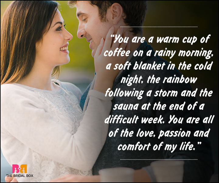 Romantic Love Messages For Husband - A Warm Cup Of Coffee