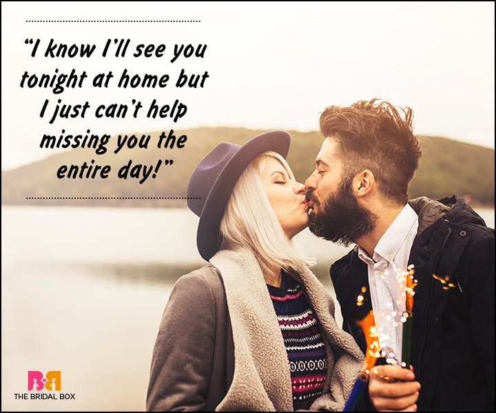Romantic Love Messages For Husband - I'll See You Tonight