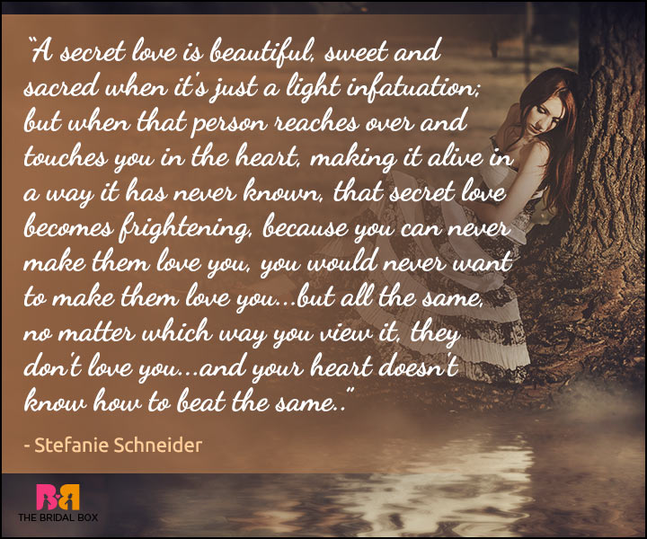 Secret Love Quotes - Stefanie Schneider