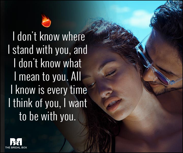Sexy Love Quotes - All I Know