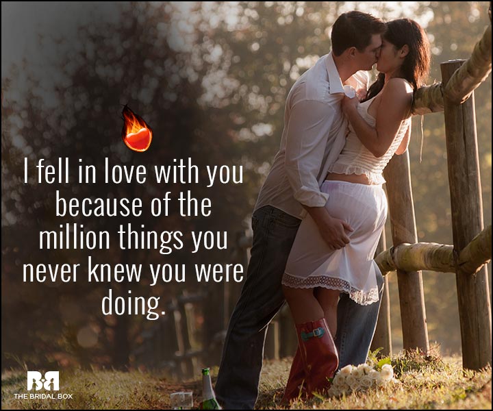 Sexy Love Quotes - The Million Things