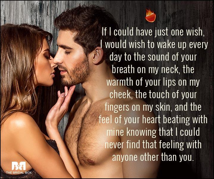 Sexy Love Quotes - One Wish