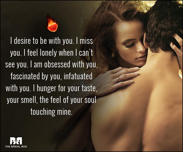 Sexy Love Quotes - I Miss You