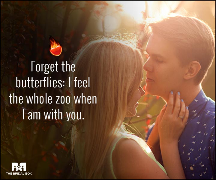 Sexy Love Quotes - The Butterflies