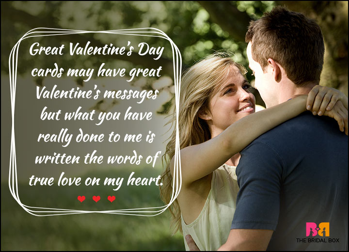 Valentines Day Quotes For Him - The Words Of True Love