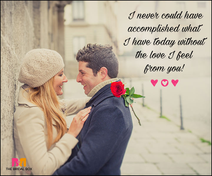 Valentines Day Quotes For Him - I Feel Your Love