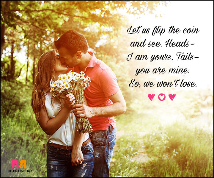Valentines Day Quotes For Him - Let's Flip A Coin