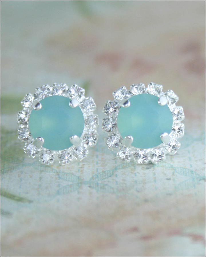 Wedding Earrings - Something Blue