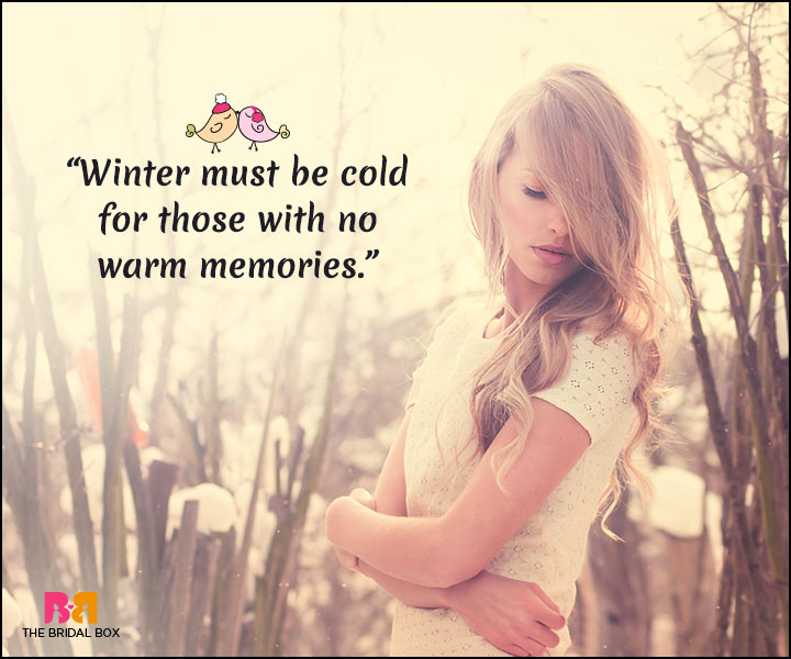 Winter Love Quotes - Winter Is Coming