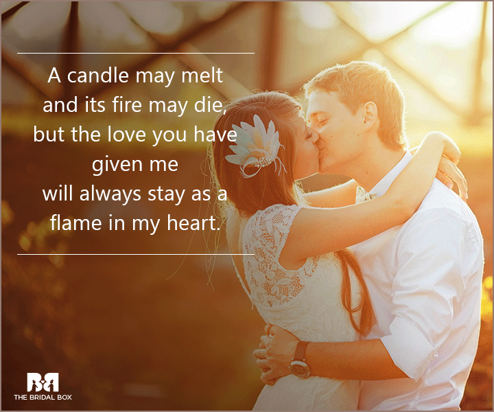 Deep Love SMS - A Candle May Melt